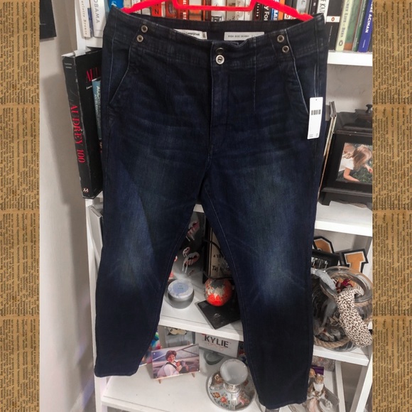 nwt! anthropologie high-waisted skinny jeans - Picture 2 of 10